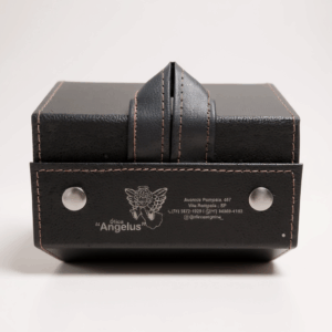 Estojo para Óculos com 6 Lugares – Preto | Ótica Angelus