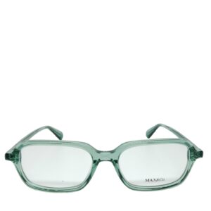 ÓCULOS DE GRAU MAX&CO MO5218 – MODERNO E SOFISTICADO EM VERDE TRANSLÚCIDO