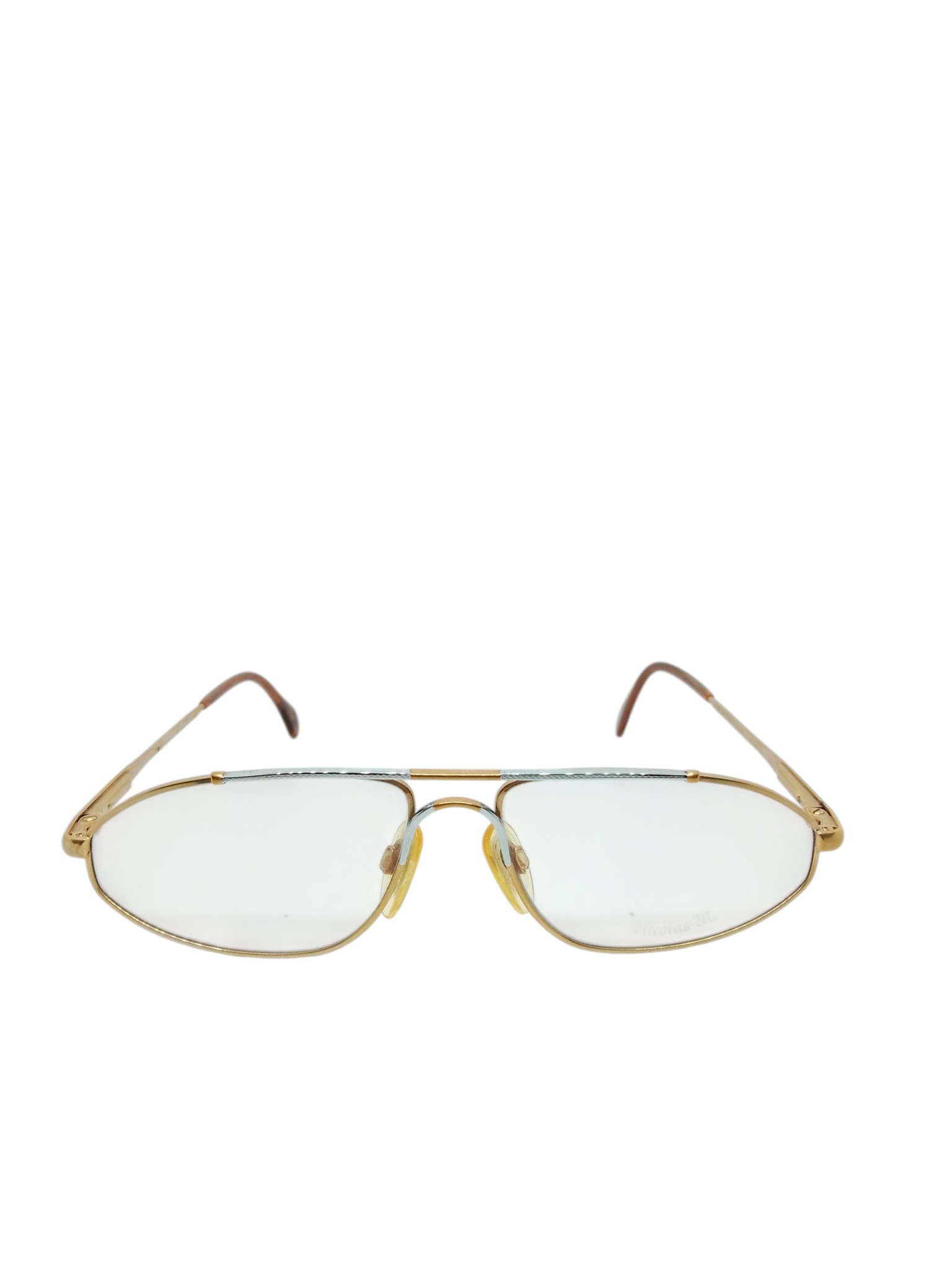 ÓCULOS DE GRAU RETRÔ NICOLAS M 1182 18KT