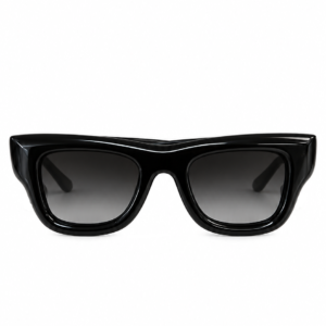 ÓCULOS DE SOL JUST CAVALLI SJC208 PRETO BRILHANTE COM LENTES DEGRADÊ