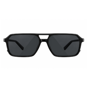 ÓCULOS DE SOL FILA SFIF14 PRETO COM LENTES CINZA-ESCURO
